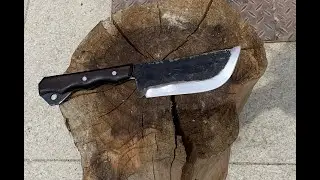 My Son made a camping knife