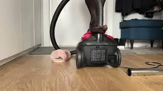 cleaning up the hallway