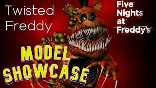C4D | FNAF - Twisted Freddy Model Showcase