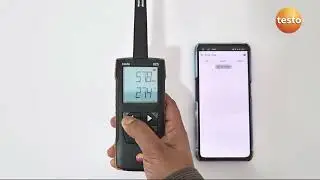 testo 625 | Testo Digital Thermohygrometer | Smart App connectivity