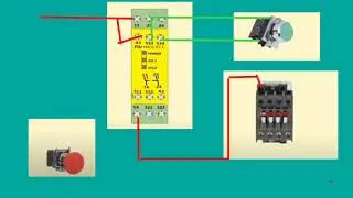 Saftey Relay Emergency Stop Dual channel.