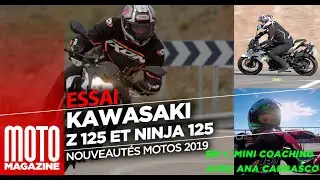 Kawasaki Ninja 125 and Kawasaki Z 125 2019 - Motomag test