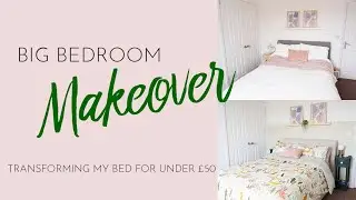 BIG BEDROOM MAKEOVER | Transforming my bed for under £50 - Bang On Style
