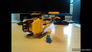 Вертелет и спецназ.  LEGO  (самоделка).           :-)