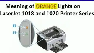 hp laserjet 1020 orange light  error ll paper not pickup ll