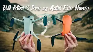 DJI MINI 3 PRO vs AUTEL EVO NANO+ Comparison Low Light, RCs...