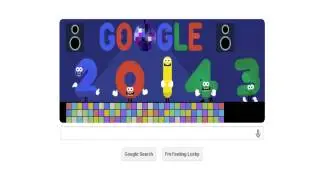 New Year 2014 - Google doodle