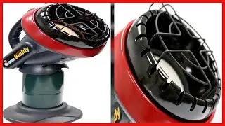 Mr. Heater F215100 MH4B Little Buddy 3800-BTU Indoor Safe Propane Heater, Medium , Black/Red