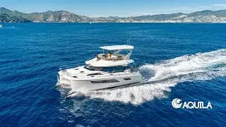 Aquila 44 Power Catamaran: Life at Sea