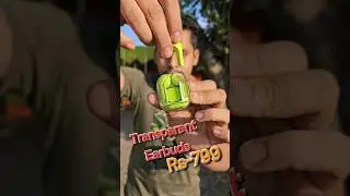 Transparent wireless earbuds unboxing, myth wireless earbuds transparent, new earbuds #shorts