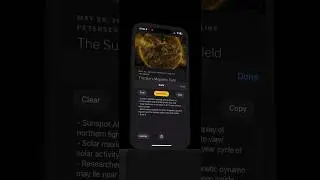 Sumr tldr - summarize web pages. on Safari browser #ios #macos #productivity #reading #learning #ai
