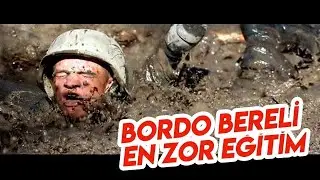 BORDO BERELİ GİZLİ EĞİTİM - ASKERİN ÜSTÜNDEN UÇAK GEÇİYOR !!!