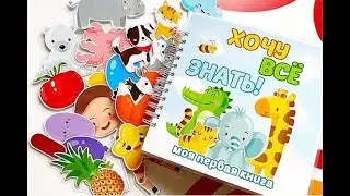 Игры на липучках Книга Развивашки 