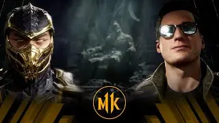 Mortal Kombat 11 - Scorpion Vs Johnny Cage (Very Hard)