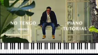 No Tengo - Vicentico. Piano Tutorial.