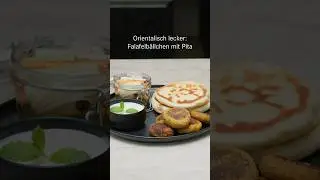 Lecker & knusprig: Falafel & Pitabrot selbst gemacht | BORA Rezeptideen
