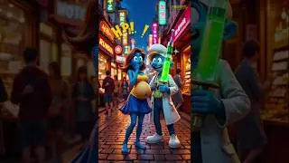 ❤️🔵 Evolution of Smurf: Proposes Spicy Ideas to Pregnant Smurfette 🤰✅✨ 