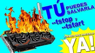 --TSTART y --TSTOP para LOLMiner Comandos. Temperatura máxima y mínima ¡Hazlo ya!