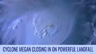 Cyclone Megan rapidly intensifies ahead of Australian landfall