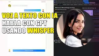 HABLA CON TU PROPIA ASISTENTE POR IA | VOZ A TEXTO CON WHISPER Y NODEJS