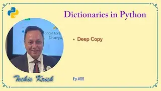 Deep copy function with Dictionary in Python