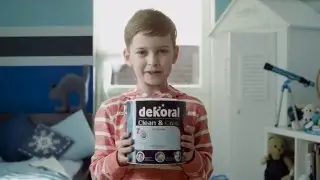 Reklama farby Dekoral Clean&Color 30 sek. wer.2