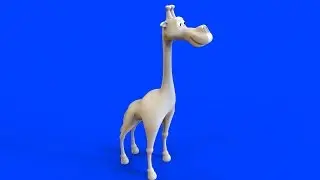 Cartoon giraffe modeling tutorial by maddy in 3d maya