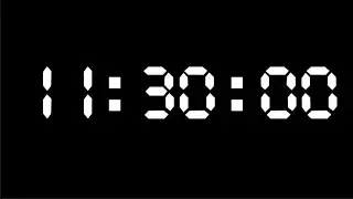 11.5 Hour Timer Alarm (Countdown Timer)