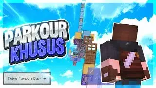MAP PARKOUR KHUSUS DI MINECRAFT ??!! THIRD PERSON CHALLENGE !! - Minecraft PE