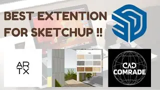 Best extension for SketchUp !! Architexture !!
