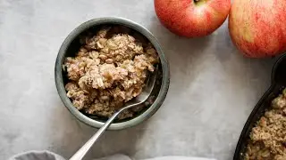 The Best Fruit-Sweetened Apple Crisp