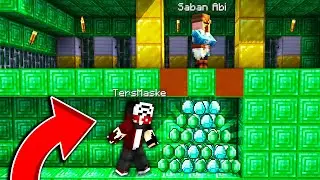 GİZLİ YER TERS MASKE VS MİNECRAFT #31 - Minecraft