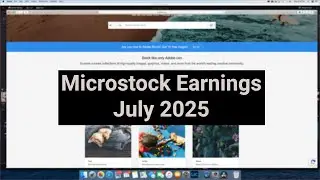 Microstock Photography Earnings | July 2025