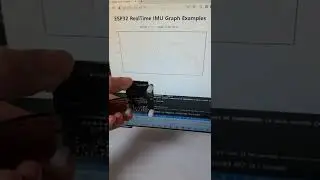 ESP32 Realtime WebServer - MPU9250 IMU graph display