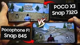 POCO X3 VS POCO F1 | PUBG MOBILE NO ULTRA HD! | QUEM RODA MELHOR?