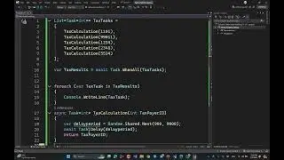 Await Async Tasks in .NET 9 !