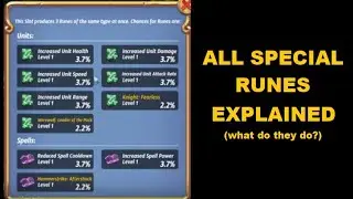 Royal Revolt 2: Special Runes Explained (+ TIPS)!!