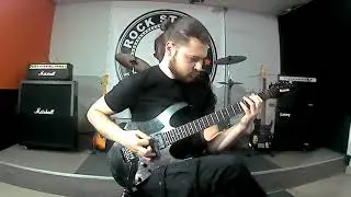 Андрей - Metallica - Enter Sandman (Guitar Cover) - ученик «RockStation»