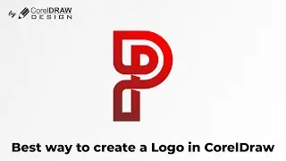 This is the EASIEST Way to Create a "Letter Logo" in CorelDraw!