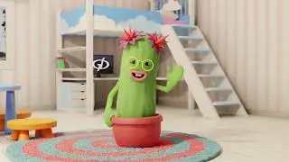 Meet Mimi Cactuth - Character animation demo in Blender