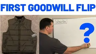 First GOODWILL Flip on Ebay (SEE HOW MUCH MONEY I MADE)