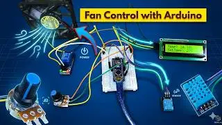 Fan Control with Arduino || Temperature Based Fan Speed Controller Using Arduino Nano