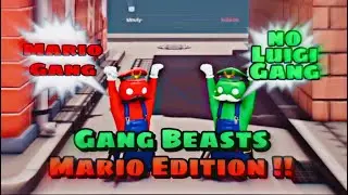 Gang Beasts Mario Edition (MUST WATCH)