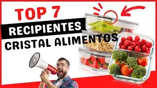 Top 7💥 Mejores Recipientes de cristal para alimentos✅