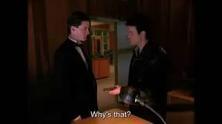 Twin Peaks - James gives Cooper a tape