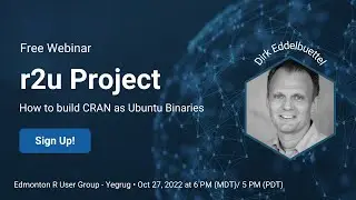 Binary packages on Ubuntu with r2u / YEGRUG with Dirk Eddelbuettel