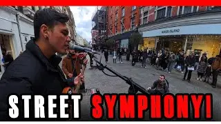Emotional Chasing Cars MASHUP with a Violinist – Crowd Fell Silent in Dublin