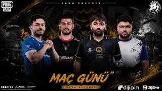 PUBG MOBİLE KARA ESPORTS SCRİM 1.GÜN 