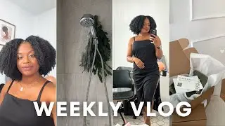 VLOG | I Did A Wash and Go, Brunch with a Friend, and Tried New Hair Products