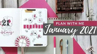 Plan With Me || January 2021 Bullet Journal Setup